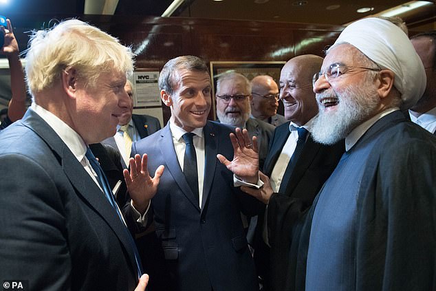 https://theiranproject.com/wp-content/uploads/2019/09/Hassan-Rouhani-Emmanuel-Macron-Boris-Johnson.jpg