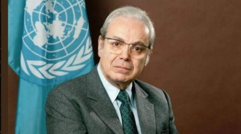 IMG JAVIER PEREZ de CUELLAR, Peruvian Politician and Diplomat