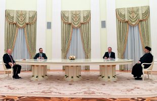 Putin Raisi Meeting in Kremlin