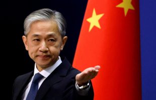 Chinese Foreign Ministry spokesman Wang Wenbin