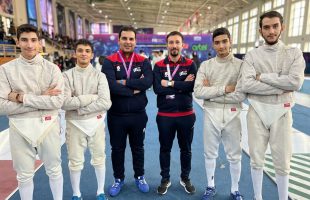 Iran fencing team runner-up in Asian junior tournament