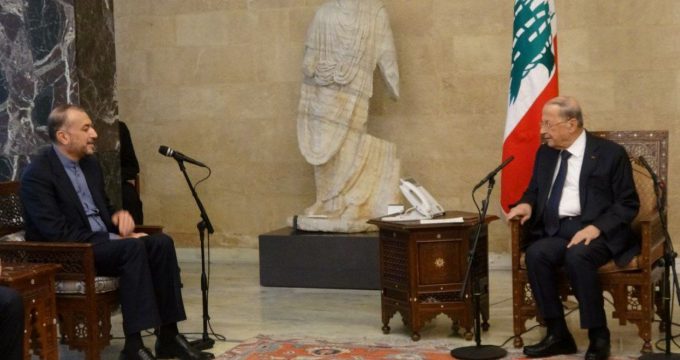 Iran sees dev’s in interest of region, Lebanon: FM