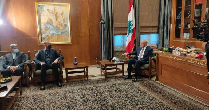 Amirabdollhian meet Lebanese parliament speaker