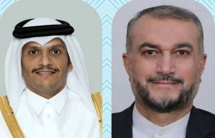 Iran, Qatar FMs discuss regional developments