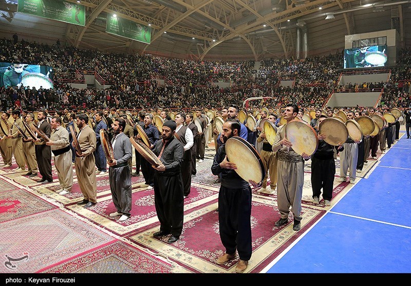Iranian Daf Players Welcome Nowruz in Sanandaj
