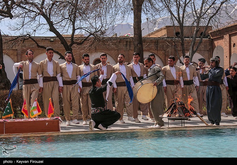 Iranian Daf Players Welcome Nowruz in Sanandaj