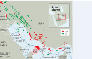 Saudi/Kuwait infringement on Iran’s energy rights and UK role
