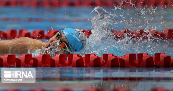 Iranian swimmer comes third in US games, breaks nat’l 200m record