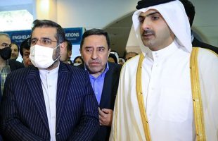 Iran, Qatar culture ministers meet in Tehran book fair