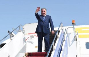 Tajikistan President arrives in Tehran for bilateral talks