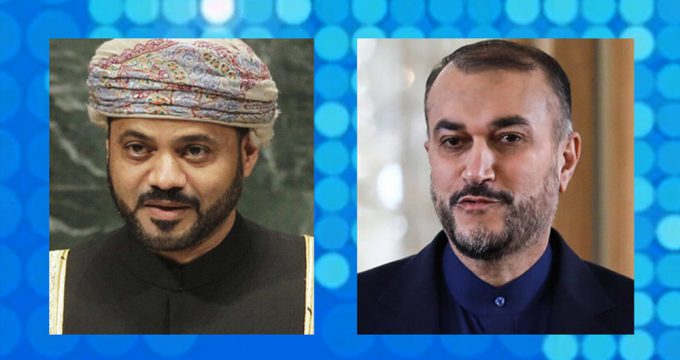Iranian, Omani FMs speak by phone to discuss ties, region