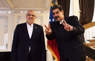 Iran’s Oil Minister Javad Owji and visiting Venezuelan President Nicholas Maduro have exchanged views on bilateral energy cooperation, following the arrival of an Iran-flagged tanker in Venezuelan waters in yet another blow to Washington’s tough sanctions against Tehran and Caracas.