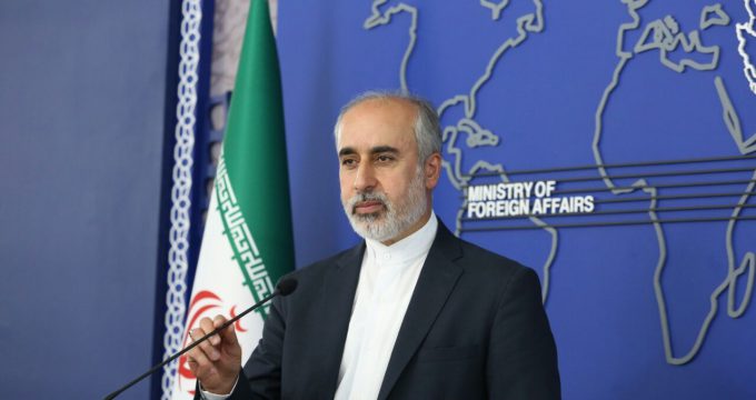 Naser Kanani, Iran’s Foreign Ministry spokesman