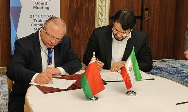 Iran, Belarus sign MoU on joint coop.