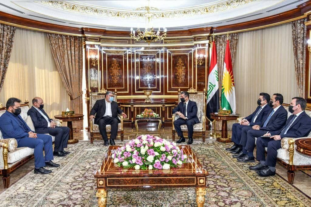 KRG PM offers readiness to develop economic cooperation with Iran