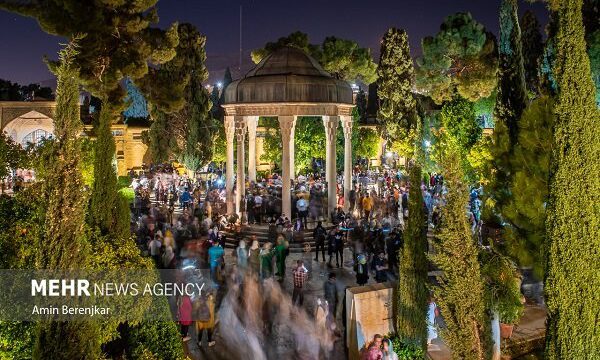 Iranians mark Hafez Day at his tomb in Shiraz
