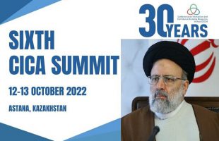 Raisi to attend 6th CICA Summit in Kazakhstan