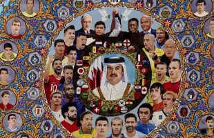 Iranian artist weaves FIFA World Cup 2022 carpet
