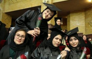 Afghan students in Iran