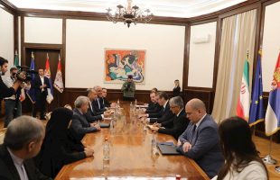 Iran FM meets President of Serbia