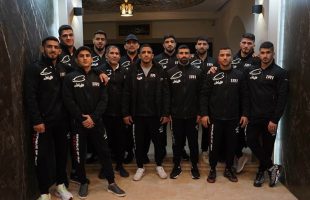 Iran Freestyle Wrestling Team Arrives in Coralville