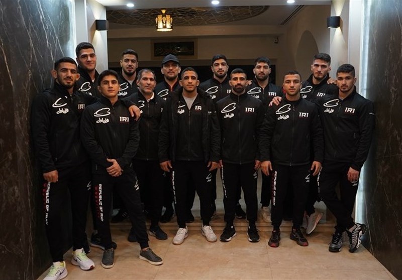 Iran Freestyle Wrestling Team Arrives in Coralville