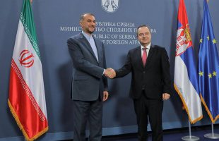 Iran FM AmirAbdollahian arrives in Serbia for talks