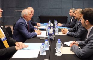 Iran FM, EU foreign policy chief meet in Jordan amid stalled JCPOA revival talks