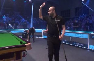 Iran’s snooker player defeated by Jack Lisowski
