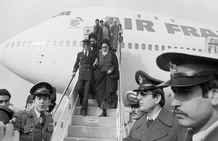 February 1979: Imam Khomeini returns triumphantly from exile