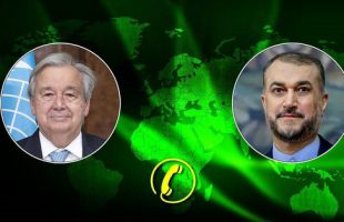 Iran FM, UN chief discuss Vienna talks latest situation