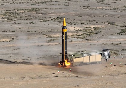 Iran's Kheibar ballistic missile